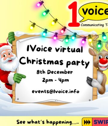 1 Voice Christmas Party 8th December 2024 from 2pm