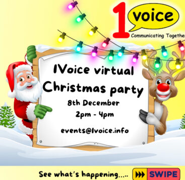 1 Voice Christmas Party 8th December 2024 from 2pm